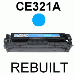 Toner-Patrone rebuilt HP (CE321A/128A) Cyan LaserJet PRO CP-1525/CP-1525N/CP-1525NW, CM-1415FN/CM-1415FNW