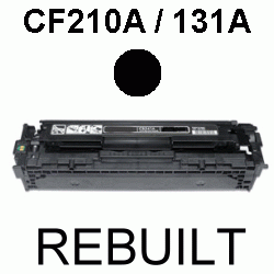 Toner-Patrone rebuilt HP (CF210A/131A) Black LaserJet PRO 200 color M-251N/251NW, M-276N/276NW