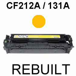 Toner-Patrone rebuilt HP (CF212A/131A) Yellow LaserJet PRO 200 color M-251N/251NW, M-276N/276NW