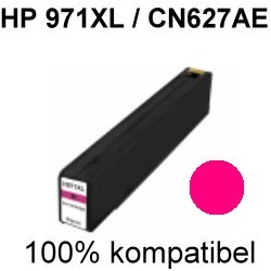 Drucker-Patrone rebuilt HP (CN627AE/NO.971XL) Magenta HP OfficeJet Pro-X 450 Series, HP OfficeJet Pro X 451dn, HP Officejet Pro X 451dw, Hp OfficeJet Pro X 470 Series, HP OfficeJet Pro X 476dn, HP OfficeJet Pro X 476dw, Hp OfficeJet Pro X 551dw, HP Office