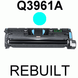 Toner-Patrone rebuilt HP (Q3961A/122A) Cyan ColorLaserJet-2550/2550L/2550LN/2550N/2820/2820AIO/2840/2840AIO