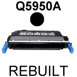Toner-Patrone rebuilt HP (Q5950A/643A) Black ColorLaserJet-4700/4700DN/4700DTN/4700N/4700PH Plus