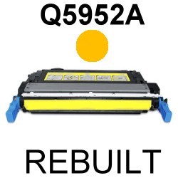 Toner-Patrone rebuilt HP (Q5952A/643A) Yellow ColorLaserJet-4700/4700DN/4700DTN/4700N/4700PH Plus