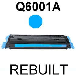 Toner-Patrone rebuilt HP (Q6001A/124A) Cyan ColorLaserJet-1600/2600/2600N/2605/2605DN/2605DTN, CM-1015/CM-1015MFP/CM-1017/CM-1017MFP