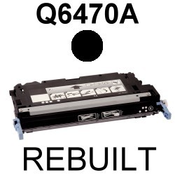 Toner-Patrone rebuilt HP (Q6470A/501A) Black ColorLaserJet-3600/3600DN/3600N/3800/3800DN/3800DTN/3800N, CP-3505/CP-3505DN/CP-3505N/CP-3505X