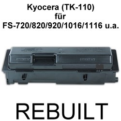 Toner-Patrone rebuilt Kyocera (TK-110) FS-720/820/820N/920/920N/1016MFP/1116MFP, FS720/FS820/FS820N/FS920/FS920N/FS1016MFP/FS1116MFP