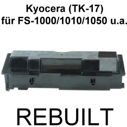 Toner-Patrone rebuilt Kyocera (TK-17) FS-1000/1000 Arztdrucker/1000N/1000Plus/FS-1010//1010N/1010T/1010TN/FS-1050/1050N/1050T/1050TN
