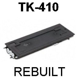 Toner-Patrone rebuilt Kyocera (TK-410) Kyocera KM-1600 Series/1620/1635/1635 J/1650/1650 F/1650 J/1650 S/2020/2035/2050/2050 F/2050 S/Copystar CS 1620/1635/1650/CS 2020/CS 2050/Olympia Omega D 1611