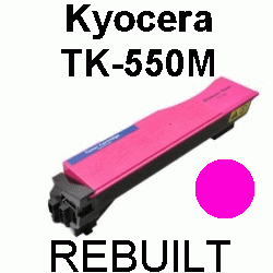Toner-Patrone rebuilt Kyocera/Mita (TK-550M) Magenta FS-C 5200DN