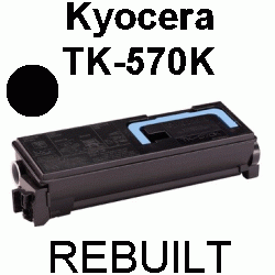 Toner-Patrone rebuilt Kyocera/Mita (TK-570K) Black FS-C 5400DN