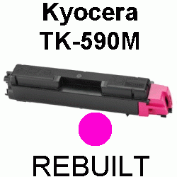 Toner-Patrone rebuilt Kyocera/Mita (TK-590M) Magenta FS-C 2026MFP/2026MFP Plus/2126MFP/2126MFP Plus/2526MFP/2626MFP/5250DN