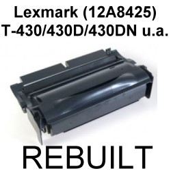Toner-Patrone rebuilt Lexmark (12A8425) Optra T-430/430D/430DN, T430/T430D/T430DN
