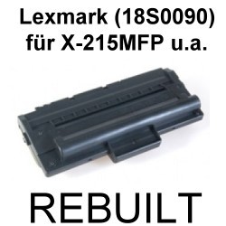 Toner-Patrone rebuilt Lexmark (18S0090) X-215MFP/X215 MFP