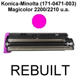 Toner-Patrone rebuilt Konica-Minolta (1710471003) Magenta Magicolor-2200/2200DL/2200DP/2200EN/2200GN/2200N/2200PS/2210/2210GN/2210N/2210PS