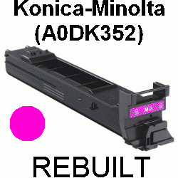 Toner-Patrone rebuilt Konica-Minolta (A0DK352) Magenta Magicolor-4650DN/4650EN/1690MF/4695MF