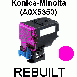 Toner-Patrone rebuilt Konica-Minolta (A0X5350) Magenta Magicolor-4750DN/4750EN