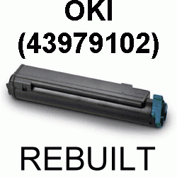 Toner-Patrone rebuilt Oki (43979102) B-400/410/410D/430D/430DN/440DN, MB-460/470/480