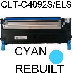 Toner-Patrone rebuilt Samsung (CLT-C4092S/ELS) Cyan CLP-310/310N/315/315N/315W, CLX-3170FN/3170N/3175/3175FN/3175FW/3175N, CLP310/CLP310N/CLP315/CLP315N/CLP315W, CLX3170FN/CLX3170N/CLX3175/CLX3175FN/CLX3175FW/CLX3175N