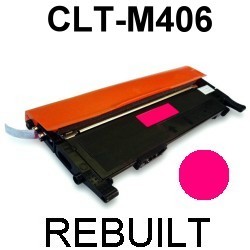 Toner-Patrone rebuilt Samsung (CLT-M406S) Magenta CLP-360/365,CLP360/CLP365,CLX-3300/3305,CLX3300/CLX3305,Xpress C410W/C460