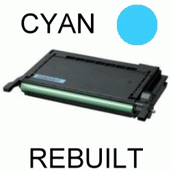 Toner-Patrone rebuilt Samsung (CLT-C600A/ELS) Cyan CLP-600/600N/600NG/650/650N, CLP600/CLP600N/CLP600NG/CLP650/CLP650N