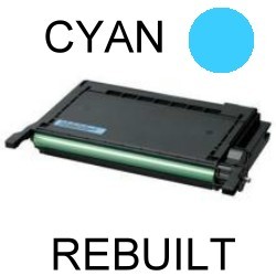 Toner-Patrone rebuilt Samsung (CLP-C660B/ELS) Cyan CLP-607N/610ND/660N/660ND, CLX-6200FX/6200ND/6210/6210FX/6240/6240FX