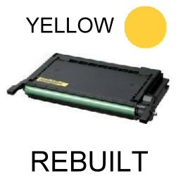 Toner-Patrone rebuilt Samsung (CLP-Y660B/ELS) Yellow CLP-607N/610ND/660N/660ND, CLX-6200FX/6200ND/6210/6210FX/6240/6240FX