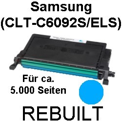 Toner-Patrone rebuilt Samsung (CLT-C6092S/ELS) Cyan CLP-770/775, CLP770/CLP775 ND/NDK/NDKG