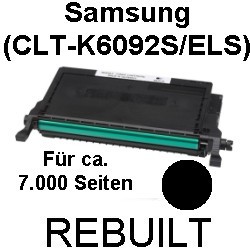 Toner-Patrone rebuilt Samsung (CLT-K6092S/ELS) Black CLP-770/775, CLP770/CLP775 ND/NDK/NDKG