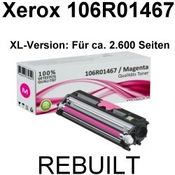 Toner-Patrone rebuilt Xerox (106R01467) Magenta Phaser 6121MFPD/6121MFPN/6121MFPS