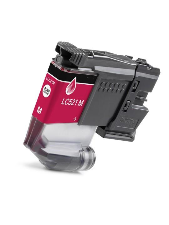 Drucker-Patrone kompatibel Brother (LC-521 M) Magenta, Brother DCP-J 1260W/1300/1310/1313/1360/1460DW