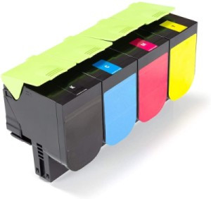 SET Toner-Patronen rebuilt Lexmark (C2320KO/C2320C0/C2320Y0/C2320M0) C/M/Y/K, MC-2325/2425/2535/2640, C-2325/2425/2535