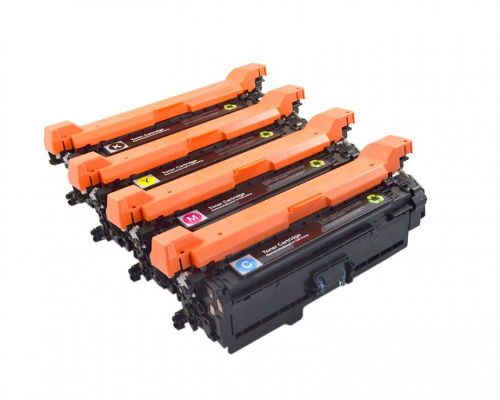 SET Toner kompatibel HP (CE400X/CE401A/CE402A/CE403A, 507X+507A) C/M/Y/K