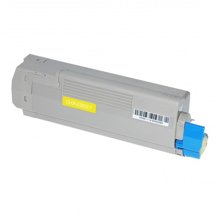 Toner-Patrone rebuilt Oki (43865729) Yellow, OKI ES 2232 A4, ES 2632 A4, ES 5460 MFP