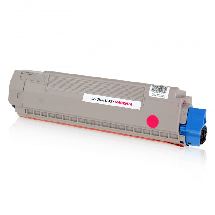 Toner-Patrone rebuilt Oki (44059126) Magenta, OKI ES 8430, ES 8430 DN