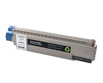 Toner-Patrone rebuilt Oki (44059258) Magenta, OKI ES 8451, ES 8461