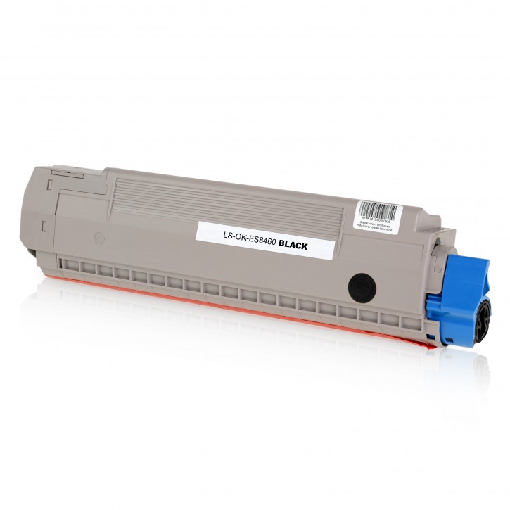 Toner-Patrone rebuilt Oki (44059232) Black, OKI ES 8460  OKI ES 8460 Cdtn, ES 8460 CDX, ES 8460 Cdxn, ES 8460 DN, ES 8460 N