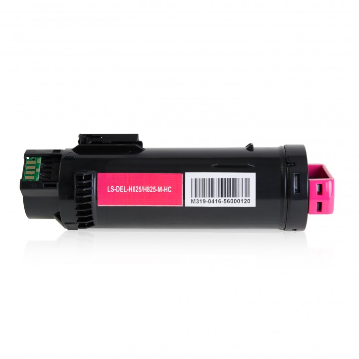 Toner-Patrone rebuilt Dell (593-BBRV) Magenta Dell H 825, H 625 cdw, H 820 Series, H 825 cdw, S 2825 cdn