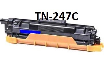 Toner-Patrone rebuilt Brother (TN-247C) Cyan, Brother DCP L 3510 CDW, DCP L 3550 CDW, HL L 3210 CW, HL L 3230 CDW, HL L 3270 CDW, HL L 3280 CDW,r MFC L 3710 CW, MFC L 3730 CDN, MFC L 3740 CDN, MFC L 3750 CDW, MFC L 3770 CDW